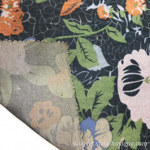 Cotton Polyester Weft Stretch Twill 1
